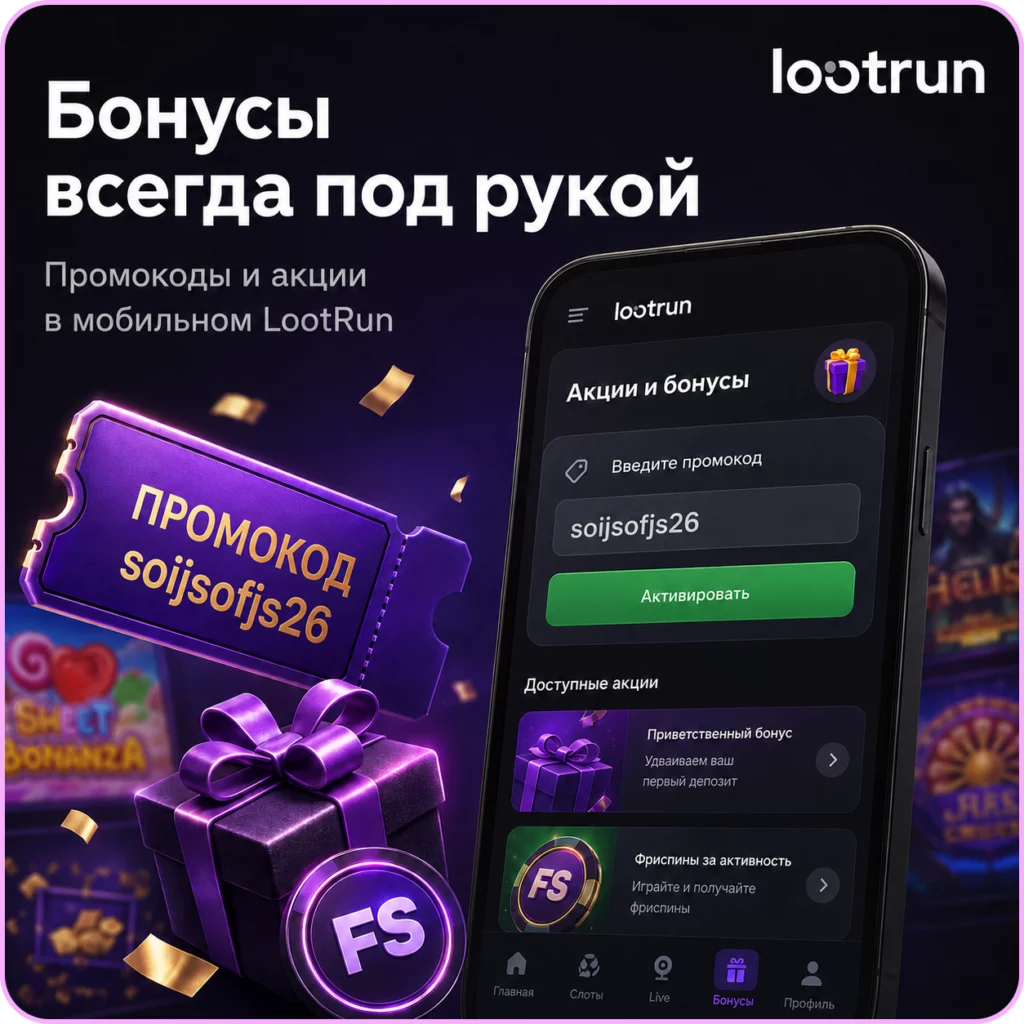 актуальный лутран промокод
